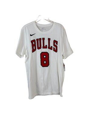 The Nike Tee NEW Chicago Bulls NBA Zach LaVine #8 Men's Large Basketball T-Shirt